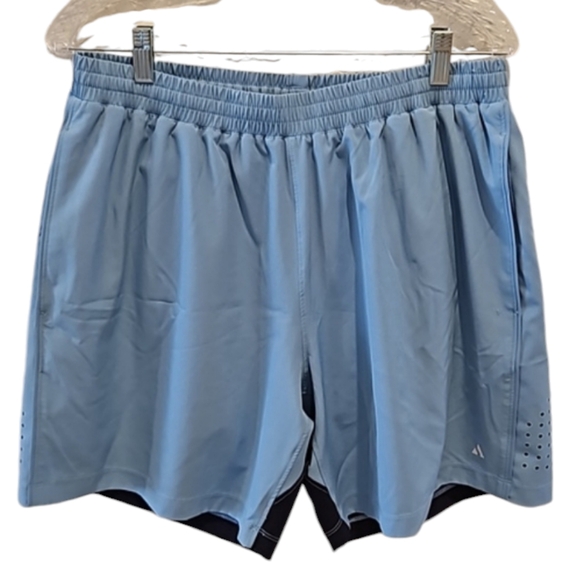 Solfire Peleton Lined Athletic Shorts, size large - Picture 2 of 12